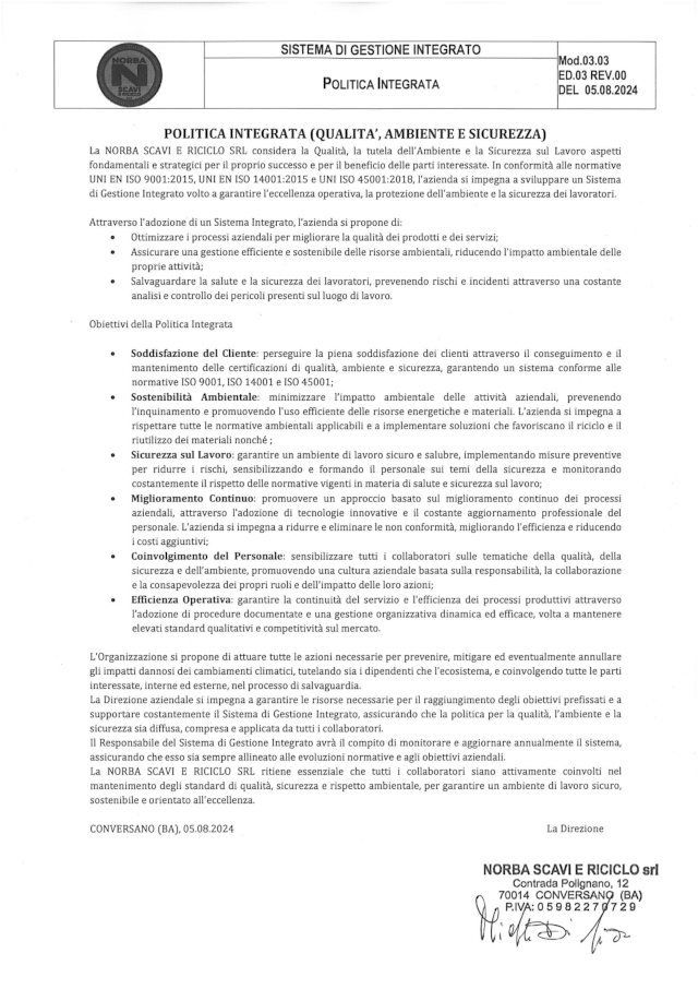 Politica Integrata